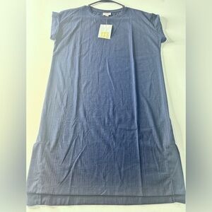 NWT LuLaRoe XXS Chelsea Navy Blue Cap Sleeve Dress